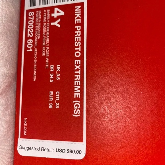 Nike Presto Extreme (pink) - Picture 3 of 3